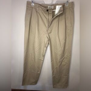 Mens St Johns Bay Classic fit khaki Dress Pants 36x31